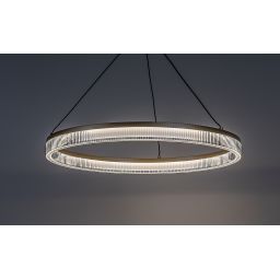 Rabalux Rivona lampa wisząca 24 W złota 72471
