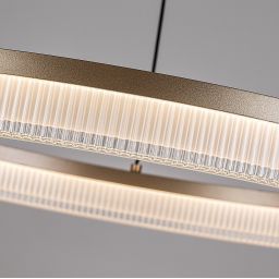 Rabalux Rivona lampa wisząca 24 W złota 72471