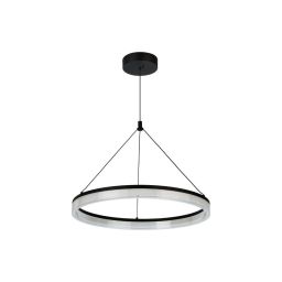 Rabalux Seraphiel lampa wisząca 24 W czarna 72478