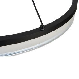 Rabalux Seraphiel lampa wisząca 24 W czarna 72478