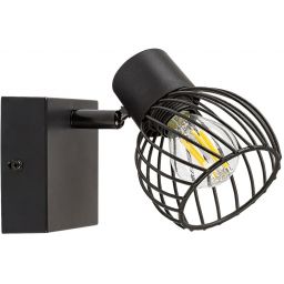 Rabalux Aberama kinkiet 1x10W czarny mat 73001