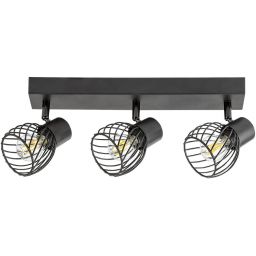 Rabalux Aberama lampa podsufitowa 3x10W czarny mat 73003