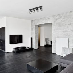 Rabalux Aberama lampa podsufitowa 4x10W czarny mat 73004