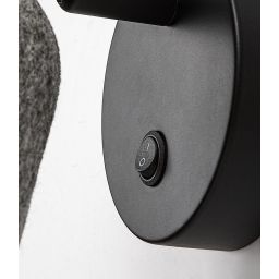 Rabalux Farelia kinkiet 1x10 W czarny-szary 73005