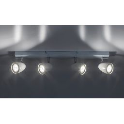 Rabalux Perico lampa podsufitowa 4x5 W biała 73022