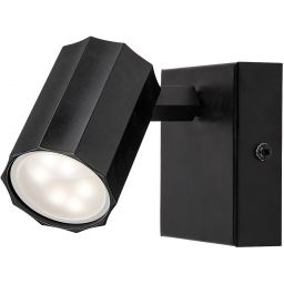 Rabalux Rogelio kinkiet 1x5 W czarny 73023