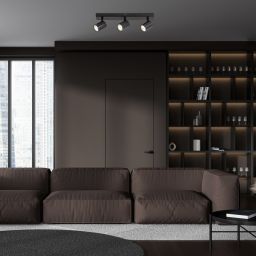 Rabalux Rogelio lampa podsufitowa 3x5 W czarna 73025