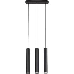 Rabalux Senobia lampa wisząca 3x5 W czarna 73037