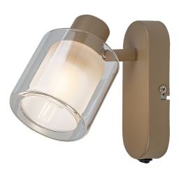 Rabalux Mirral kinkiet 1x15 W beżowy 73063