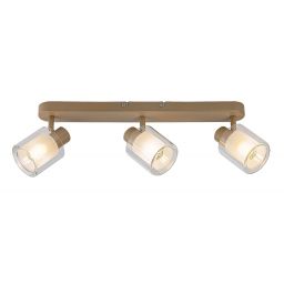 Rabalux Mirral lampa podsufitowa 3x15 W beżowa 73065