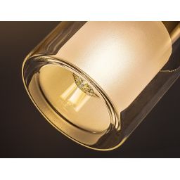 Rabalux Mirral lampa podsufitowa 3x15 W beżowa 73065