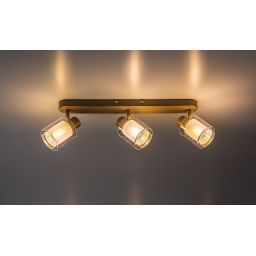 Rabalux Mirral lampa podsufitowa 3x15 W beżowa 73065