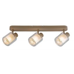 Rabalux Mirral lampa podsufitowa 3x15 W beżowa 73065