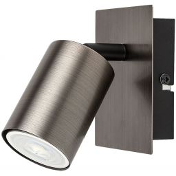 Rabalux Gerhard kinkiet 1x15 W szary 73071