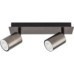 Rabalux Gerhard lampa podsufitowa 2x15 W szara 73072