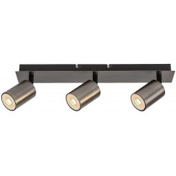 Rabalux Gerhard lampa podsufitowa 3x15 W szara 73073