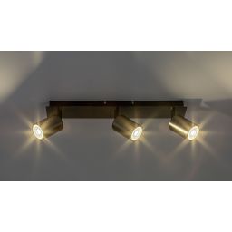 Rabalux Gerhard lampa podsufitowa 3x15 W szara 73073