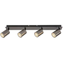 Rabalux Gerhard lampa podsufitowa 4x15 W szara 73074