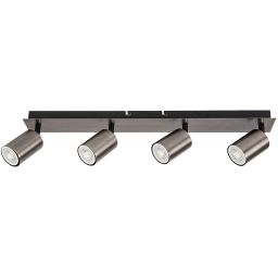 Rabalux Gerhard lampa podsufitowa 4x15 W szara 73074