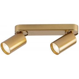 Rabalux Mirina lampa podsufitowa 2x5 W złota 73076