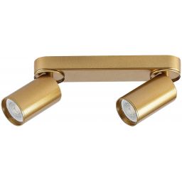 Rabalux Mirina lampa podsufitowa 2x5 W złota 73076