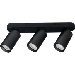 Rabalux Yorli lampa podsufitowa 3x7 W czarna 73083