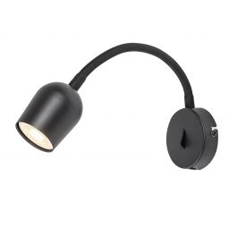 Rabalux Lianet kinkiet 1x15 W czarny 73113