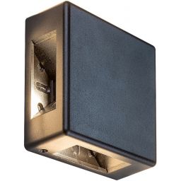 Rabalux Lippa kinkiet zewnętrzny 1x6 W czarny 7317