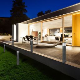 Rabalux Ankara lampa stojąca zewnętrzna 1x12W antracyt 7380