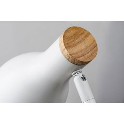 Rabalux Mosley lampa biurkowa1x25 W biały mat 74001