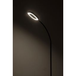 Rabalux Rader lampa stojąca 1x11W LED czarny/biały 74004