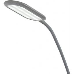 Rabalux Adelmo lampa stojąca 1x10W LED popielaty/biały 74010