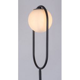 Rabalux Ghita lampa stojąca 1x20W czarny/biały 74029