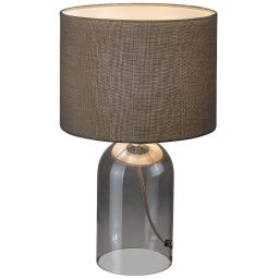 Rabalux Luxin lampa stołowa 1x40 W szara 74047