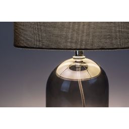 Rabalux Luxin lampa stołowa 1x40 W szara 74047