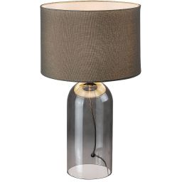 Rabalux Luxin lampa stołowa 1x40 W szara 74048