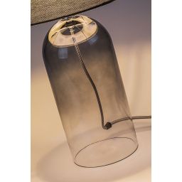 Rabalux Luxin lampa stołowa 1x40 W szara 74048