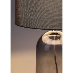 Rabalux Luxin lampa stołowa 1x40 W szara 74048