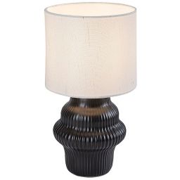 Rabalux Glimo lampa stołowa 1x40 W biała/czarna 74058