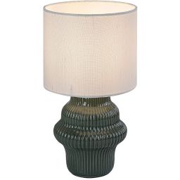 Rabalux Glimo lampa stołowa 1x40 W biała/zielona 74059