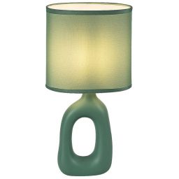 Rabalux Sylira lampa stołowa 1x40 W zielona 74071