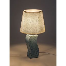 Rabalux Dayami lampa stołowa 1x40 W niebieska/beżowa 74074