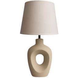 Rabalux Madelor lampa stołowa 1x25 W beżowa 74079