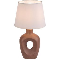 Rabalux Madelor lampa stołowa 1x25 W brązowa 74080