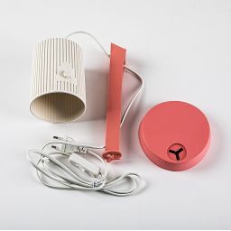 Rabalux Solvet lampa biurkowa 1x11 W różowa 74088