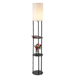 Rabalux Bronn lampa stojąca 1x40 W czarna 74106