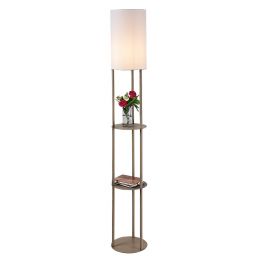 Rabalux Bronn lampa stojąca 1x40 W beżowa 74107