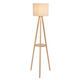 Rabalux Trevia lampa stojąca 1x40 W drewno 74108