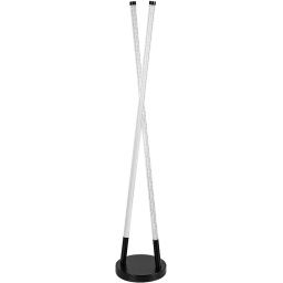 Rabalux Nivaro lampa stojąca 2x28 W biała-czarna 74166