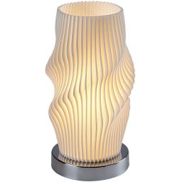 Rabalux Tiana lampa stołowa 1x25 W biała-chrom 74189